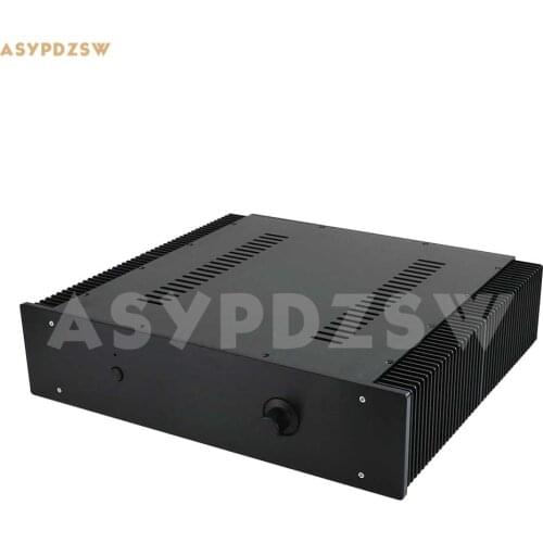 WA43 Aluminum enclosure Class A Power amplifier chassis Amplifier case/box 430*463*113mm