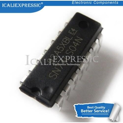 10PCS SN74LS04N SN74LS04 DIP14 DIP 74LS04N 74LS04 new original In Stock