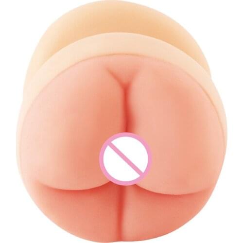 Huge Anal Plug Fake Ass Male Penis Sleeve Hollow Butt Plug Anal Masturbator Gay Sex Toys For Women Men Sex Products