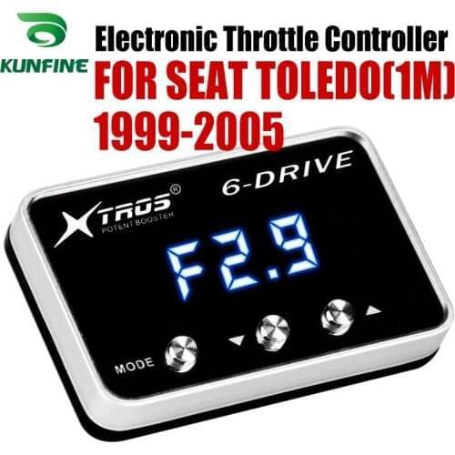 Car Electronic Throttle Controller Racing Accelerator Potent Booster For SEAT TOLEDO(1M) 1999-2005 ALL PETROL ENGINES Tuning