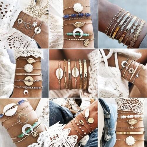 Bird feather Bracelets With Charms