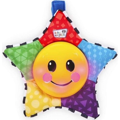 Baby Star Toys Bright Symphony 0-12 Months Music Toy Rattles Develop Baby Intelligence Activity Grasping Toy Hand Bell Teether