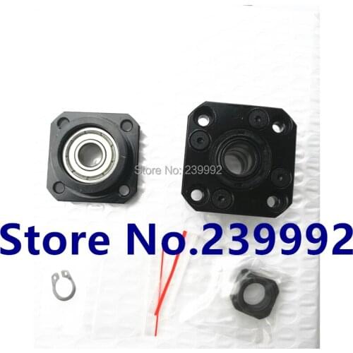 FK15 FF15 New 1pcs FK15 Fixed Side +1pcs FF15 Floated Side for SFU2005 2010 Ballscrew CNC parts