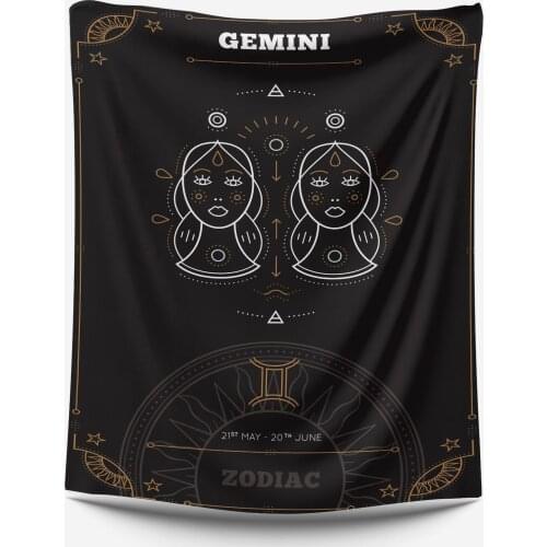 Constellation Tapestry Astrology for Bedroom Witchy Tapestries Home Indie Room Decor Teen Girl Small Dorm College Tapestry