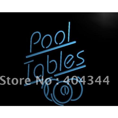 LB318- Pool Tables Neon Snooker Billiards Light Sign home decor crafts