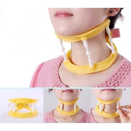 Medical high-grade cervical traction breathable silicone lift neck support rehabilitation care neck collar Shoulder Pain Relief