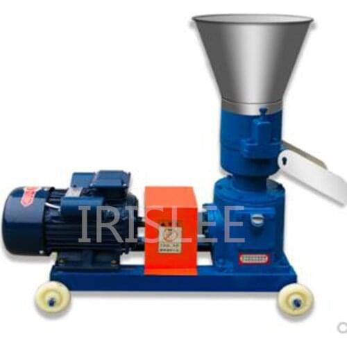 KL-125 Pellet Mill Multi-function Feed Food Pellet Making Machine Household Animal Feed Granulator 220V 4KW / 380V 3KW 80kg/h