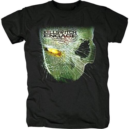 Mens TShirt Short Sleeve Shirt Killswitch Engage Rock Tee Women Hiphop Shirts(1)