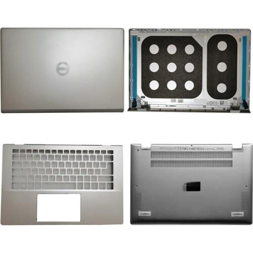 NEW LCD Back Cover/Palmrest Upper Case/Bottom Case For Dell Inspiron 14 5401 5402 5405 Laptop Silver
