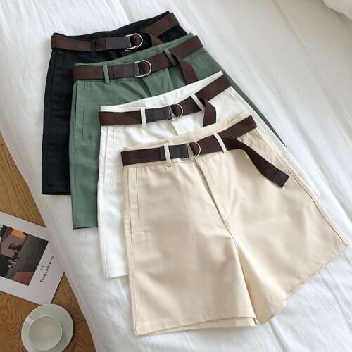Obrix Women's High Waist Shorts