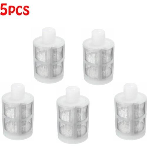 5pcs Stainless Steel Plastic Mesh Filters Used With Silicone Siphon For Home Beer Brewing