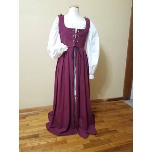 Scottish Irish dress Chemise Celtic Renaissance Irish Dress cosplay Costume custom made