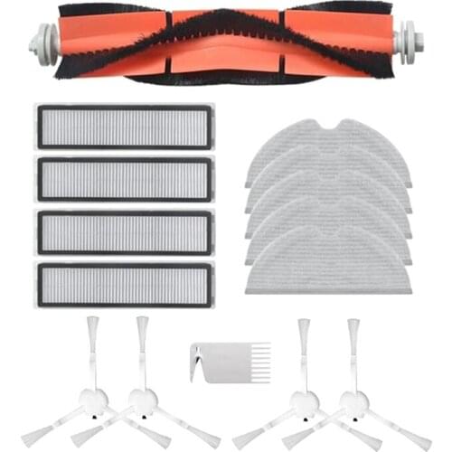 Main Brush Side Brush HEPA Filter Mop Cloth For Xiaomi Dreame D9 Robotic Vacuum Cleaner Replacement Accessories