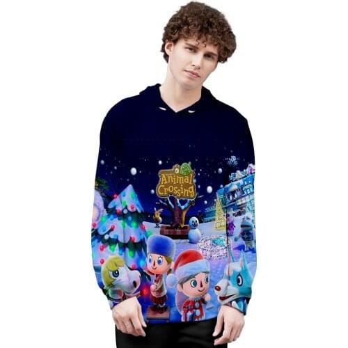 2020 The New Hoodie Animal Crossing 3D Printed Hoodie Men/women Sweatshirt Harajuku Pullovers Adult child size Hoodies 110-4XL