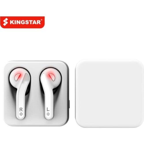 KINGSTAR TWS Wireless Earbuds Mini Bluetooth Earphones With Mic HifI Stereo Sound Headphone Headsets for iPhone Xiaomi Huawei
