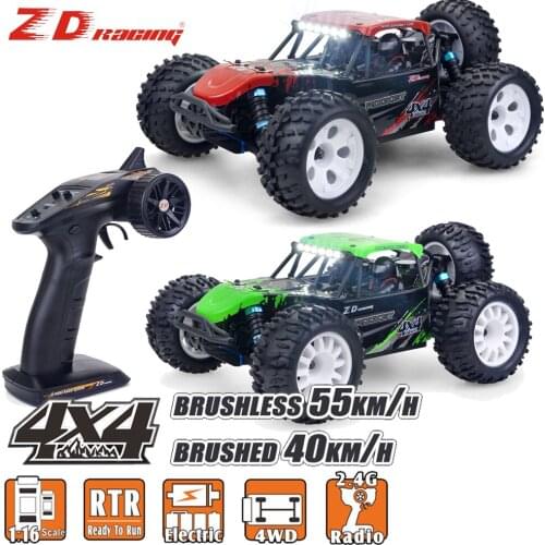 ZD Racing DTK-16 1/16 Desert Truck High Speed RC Car 4WD Brushless RTR Brush Remote Control 55km/h 2.4G Off-Road for RC Car Gift