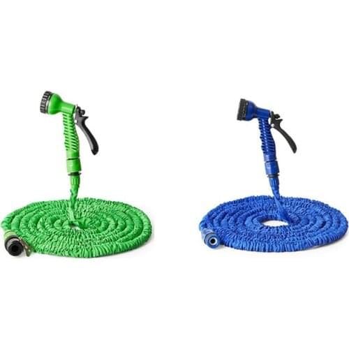 1 Set 2.5 Meters Telescopic Water Pipe Multi-function Car High Pressure Car Wash Water Gun Garden Garden Watering Flower Set