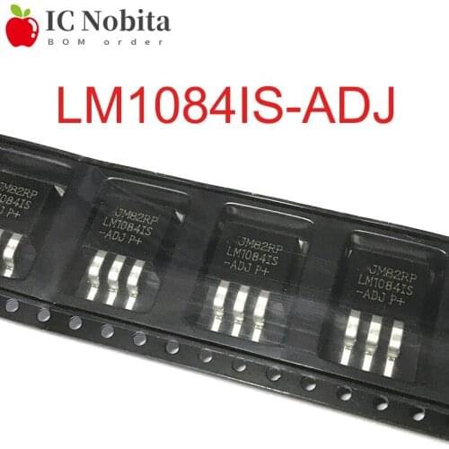 5PCS LM1084IS-ADJ TO263 LM1084IS TO-263-3 Three-Terminal Regulator Linear Chip IC New Original