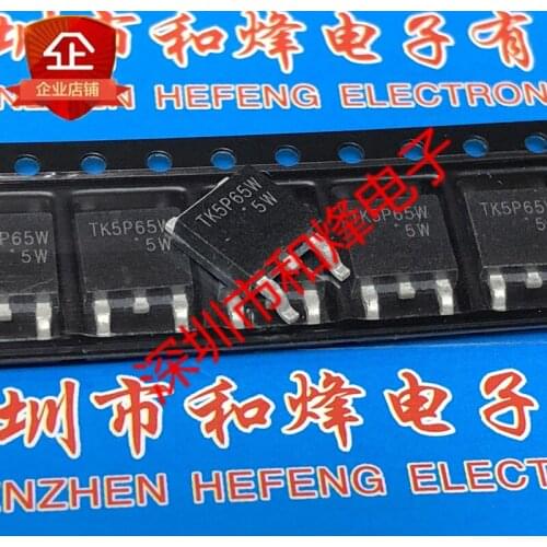 5 Pieces) TK5P65W TO-252