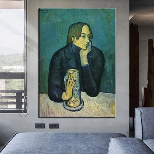 Abstract Wall Art Pictures For Living Room Modern Home Decor Famous Artworks By Picasso Canvas Oil Painting Unframed Large Size