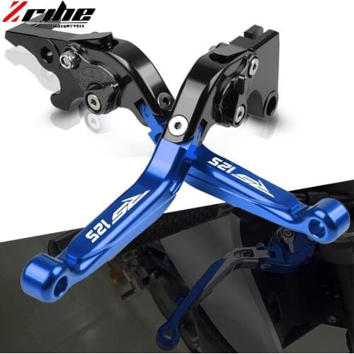For APRILIA RS125 RS 125 1996 1997 1998 1999 2000 2001 2002 2003-2005 CNC Brake Clutch Levers Motorcycle Adjustable Grips Handle