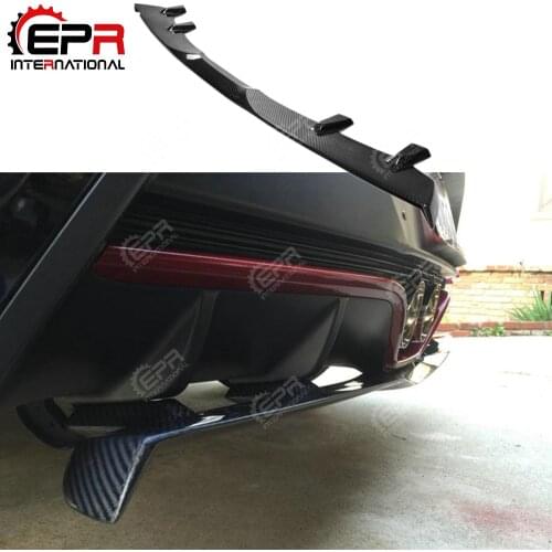 For Hyundai Veloster NEFD Carbon Fiber Rear Diffuser Tuning Rear Bumper Lip Racing Tirm Splitter For Veloster NEFD Body Kit