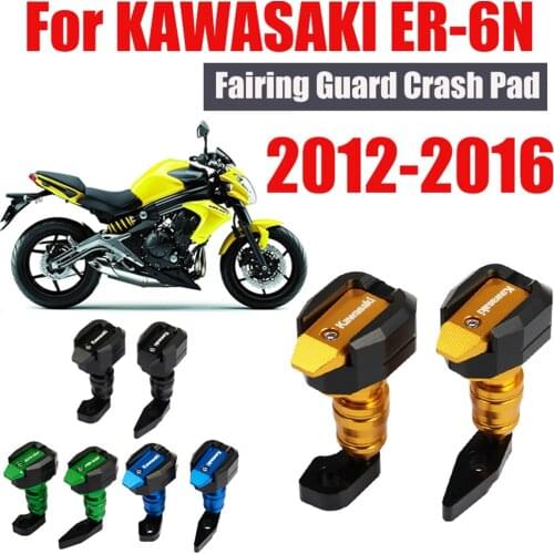 For KAWASAKI ER-6N ER6N ER 6N 2012-2016 2014 2015 Motorcycle Fairing Guard Crash Pad Protector Frame Slider Falling Protection