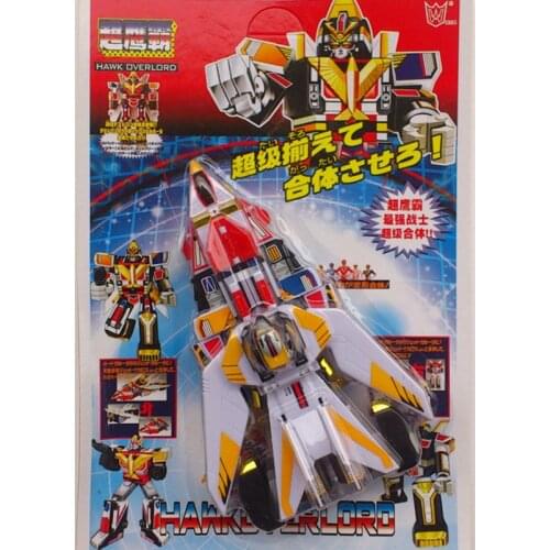 Super JETMAN Sentai Japan Tokusatsu Action Figure Collections Robot Hawk Overlord Deformation Assembled Model Toy Boys Toy Gift