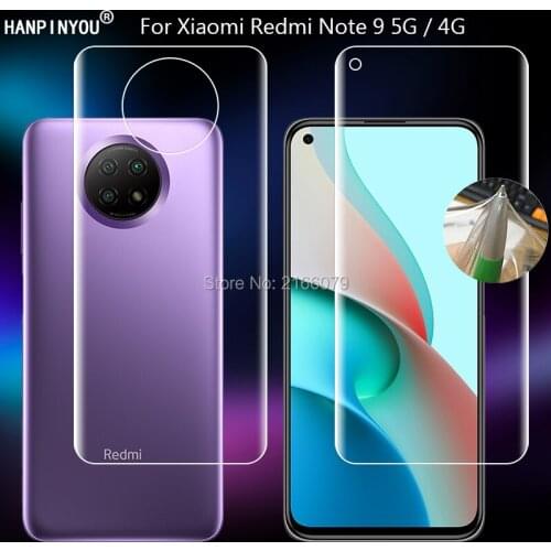 HANPINYOU Screen Protectors For Xiaomi Redmi Note 9 4G