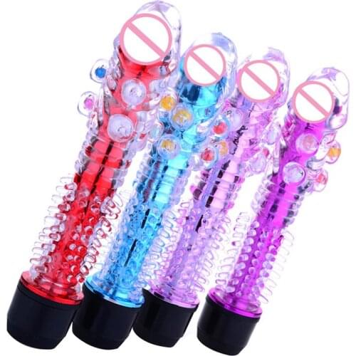 Multi Speed Dildo Vibrator Clitoris Stimulate Waterproof Penis AV Vibrator Stick Adult Products Sex Toys For Woman Masturbation