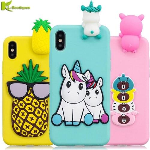 For Coque iPhone XS Case on For iPhone XS Max XS XR X 5S 6 6S 7 8 Plus Cover iphone 11 Pro Max SE Fundas 3D Soft Silicone Cases