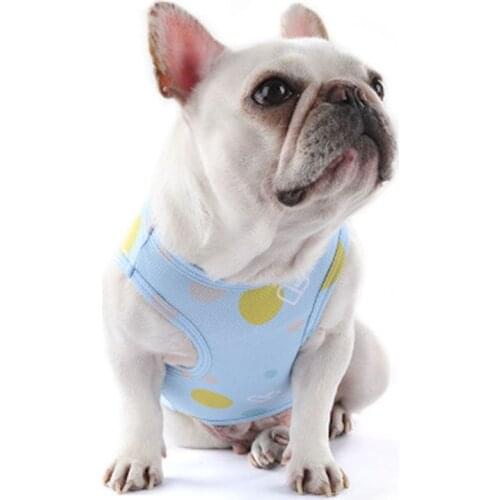 2019New Pet Cool Clothes Dog Cooling Clothes Law Fighting Clothes Summer Vest Thin Anti-heatstroke Pet Vest Summer