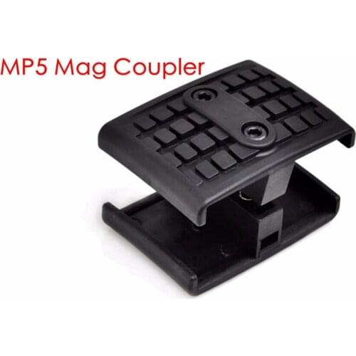 New MP5 Mag Coupler for MP5 Series Softair Electric SMG Rifle Magazine 46x53x70mm Plastic Airsoft EX405