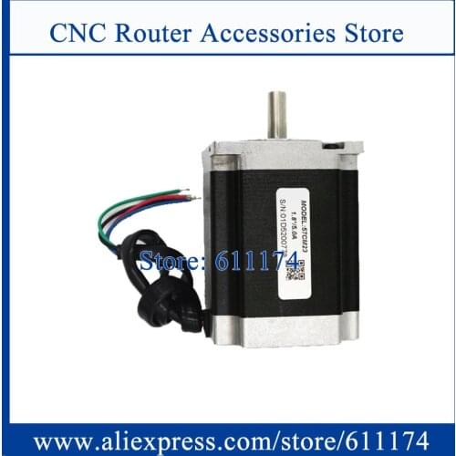 New Leadshine 57CM23 2 phase NEMA23 stepper motor 2.3N.m 5A Stepping Motor with 8mm shaft 4 wire