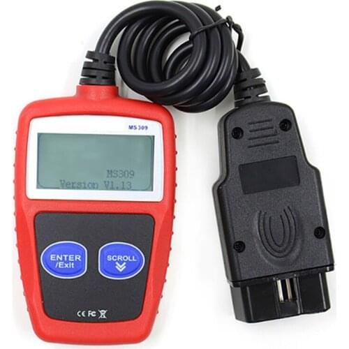 OBDII OBD Auto Scanner Code Reader Car Diagnostic Scanner Engine Fault Code Reader