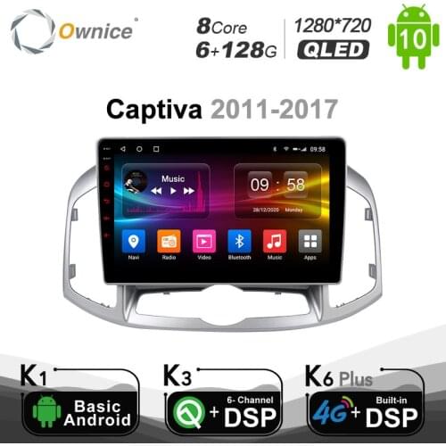 Ownice For Chevrolet Captiva 2011 2012 2013 2014 2015 2016 2017 Android Car DVD Stereo Radio GPS Navi Multimedia Audio DSP