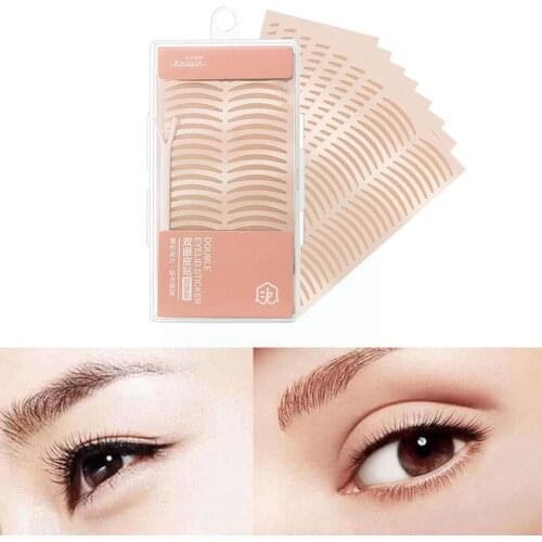 Skin-friendly And Comfortable Eyelid Tape Natural Invisible Stickers Tapes Eyelid Double Side Eyelid Sticker Curved Makeup T6G9