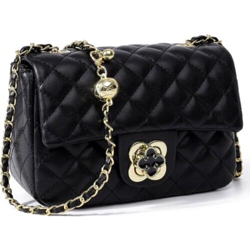 PU Leather Shoulder Bag for Women 2021 Simple Luxury Solid Color Crossbody Bag Ladie Design Fashion Handbag and Purses