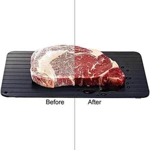 Thawing Plate Kitchen Multifunctional Quick Defrosting Tray Thaw Food Meat Fruit Quick Defrosting Plate Gadgets