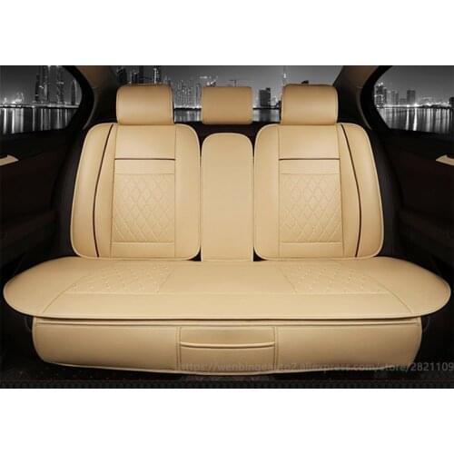 Only car rear seat covers For MG Suzuki Leon Lexus Infiniti Porsche Geely Audi ZOTYE Isuzu etc. all car model accessorie Leather