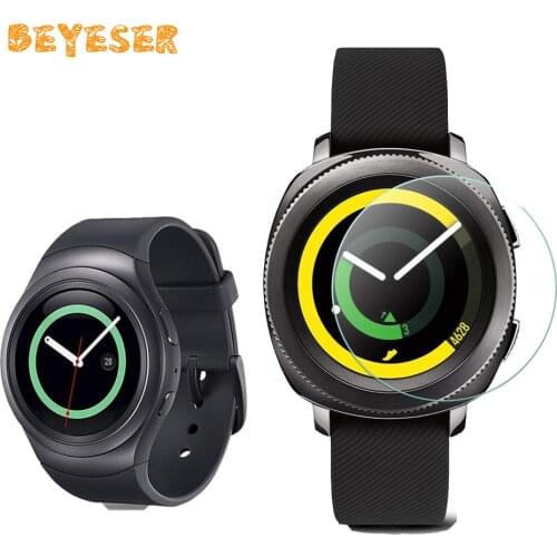 Tempered Glass Protection Film For Samsung Gear S2 Watch Transparent Screen Protector Prevent Scratches Watchband Accessories