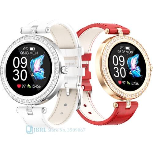 2021 Smart Watch Women Ladies Smartwatch Electronics Smart Clock for Apple Android Fitness Tracker Touch Bluetooth Smart-watch