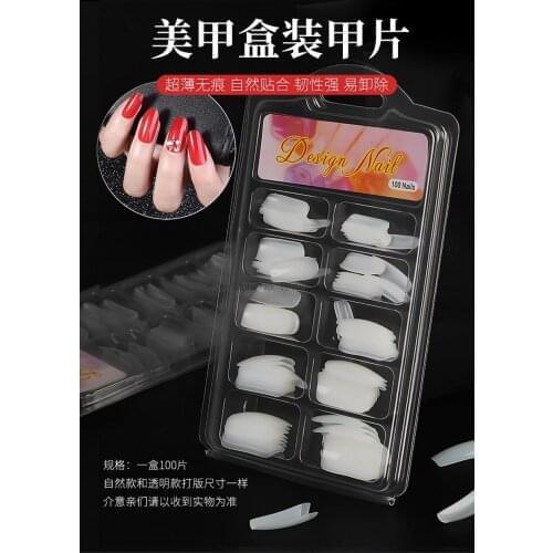 1000bag 100pcs False Nail Tips White/clear/natural French Style Fingernails Nail Tips Full Cover False Acrylic Nail Art Tips