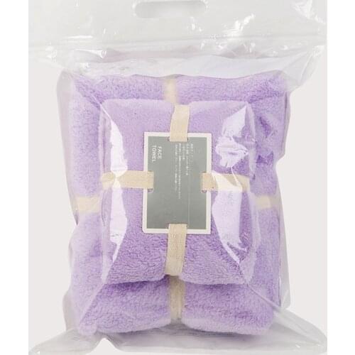 New 2019 2PC Coral Velvet bathroom supplies soft portable towel microfiber beach towels hair towel set quick drying sport towel
