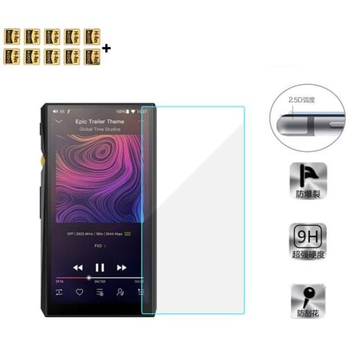 9H Scratch-Proof Premium Protective Tempered GLass For Fiio M11 and M11 Pro MP3 Screen Protector