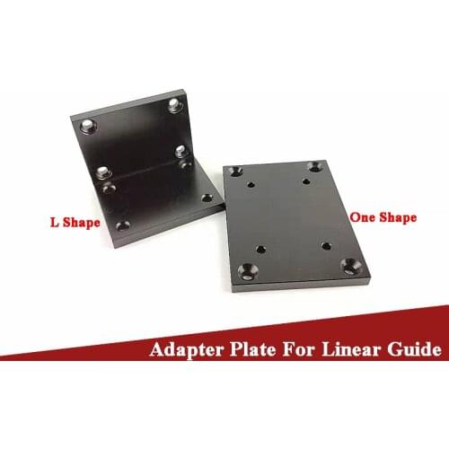 Free Shipping Adapter Plate Connected Board For Linear Guide Motion Module Rail Table CNC 3D Printer