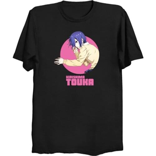 Hot Anime Tokyo Ghoul T Shirt Men Funny Japanese Cartoon Kaneki Ken Graphic Tees Summer Tops Unisex T-shirt Harajuku Tshirt Male