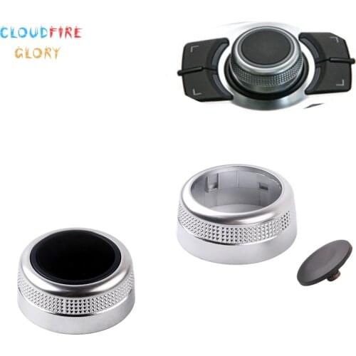 4F0919069 4F0919069A MMI Multi Media Rotary Knob Main Menu Switch Cover Cap Navigation For Audi A6 Allroad Quattro C6 A8 Q7 2007