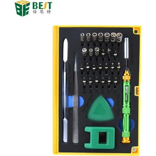 BEST 8929 37 in 1 Precision Magnetic Handle Screwdriver Set Mobile Ic Repairing Computer Maintenance Tools