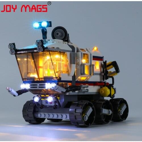 JOY MAGS Only Led Light Kit For 31107 Creator Space Rover Explorer Toys ，(NOT Include Model)